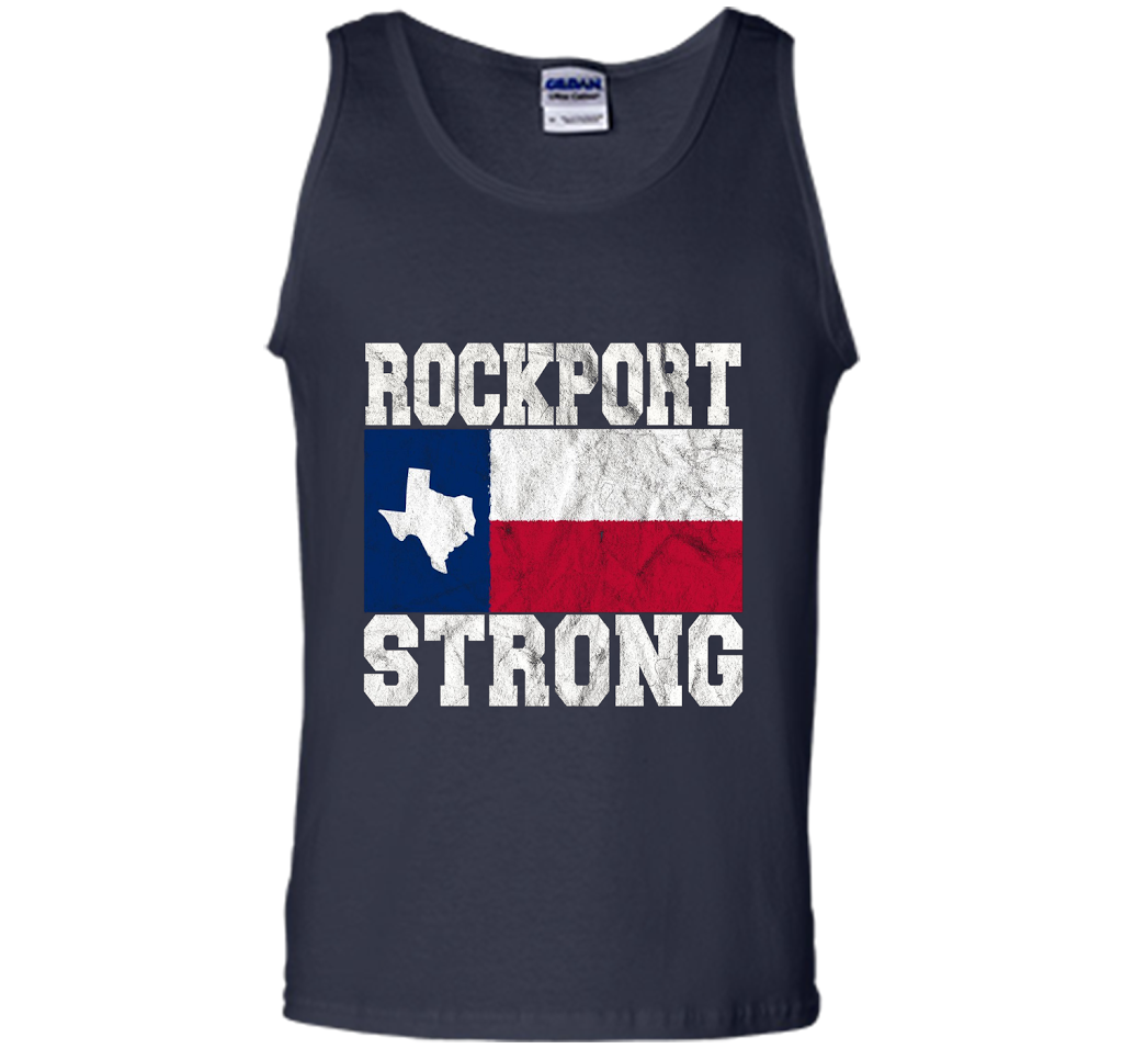 Rockport Strong, Rockport Pride, Rockport Texas T-shirt Navy