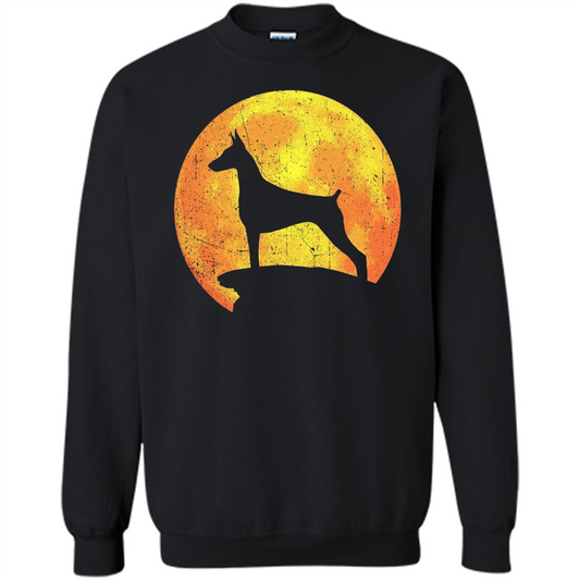 Dog Orange Halloween Costume T-shirt Black