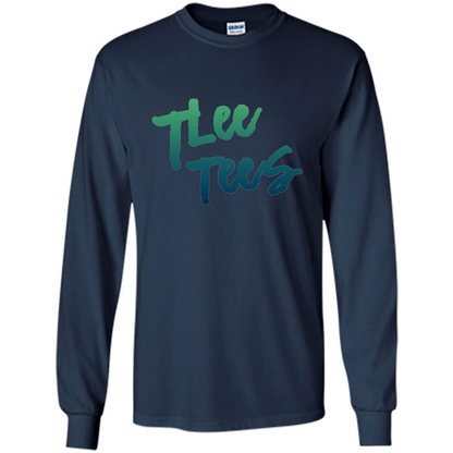 Exclusive Logo Tlee Tees Navy