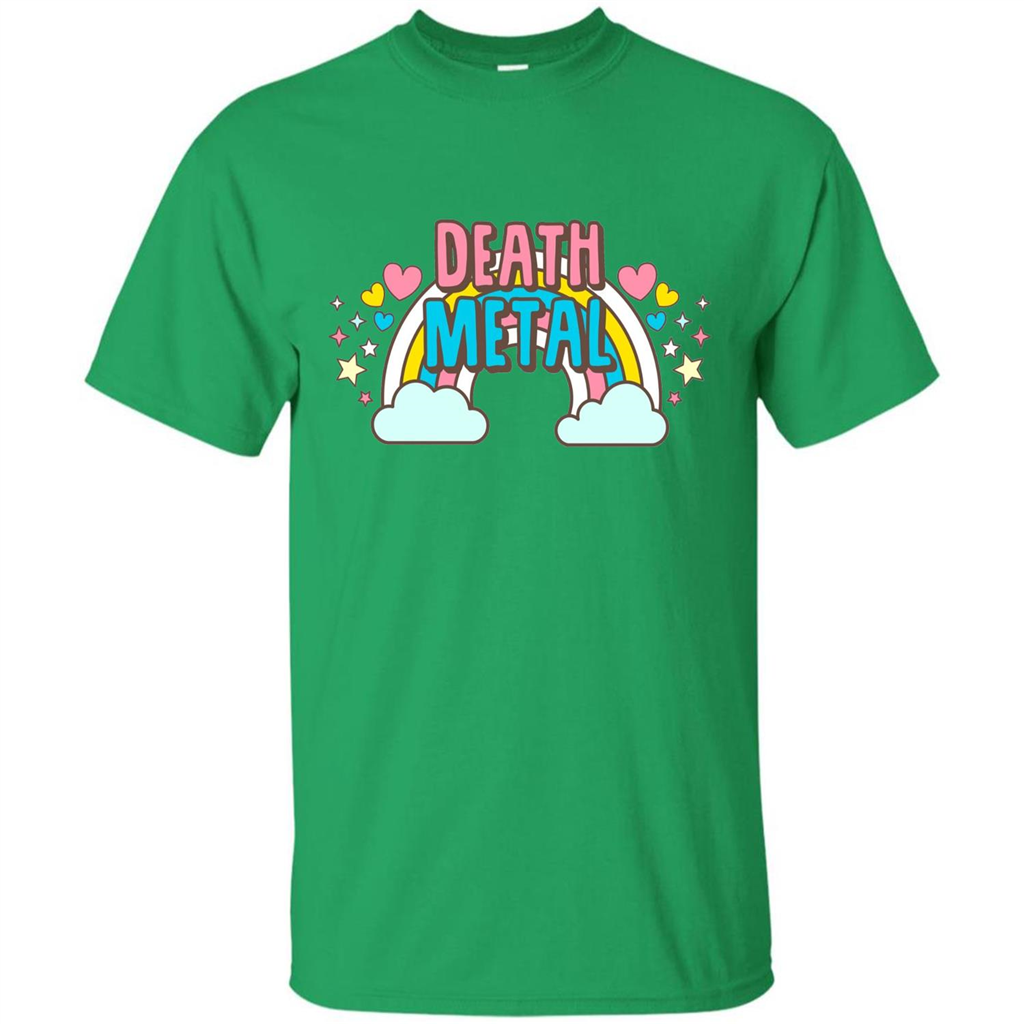 Death Metal Rainbow Cute T-Shirt Irish Green