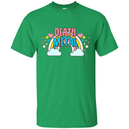 Death Metal Rainbow Cute T-Shirt Irish Green