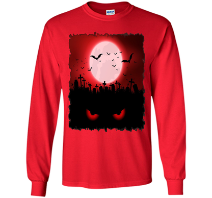 Spooky Halloween Red eye's T-Shirt t-shirt Red