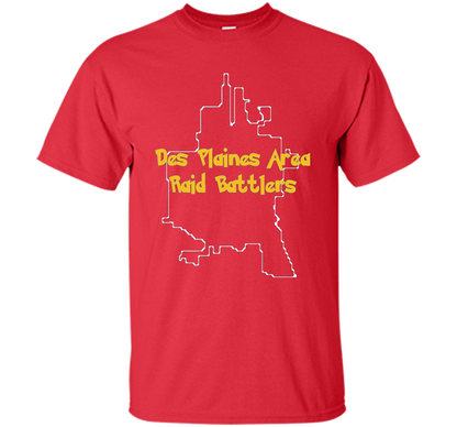 Des Plaines Area Group T-Shirt shirt Red