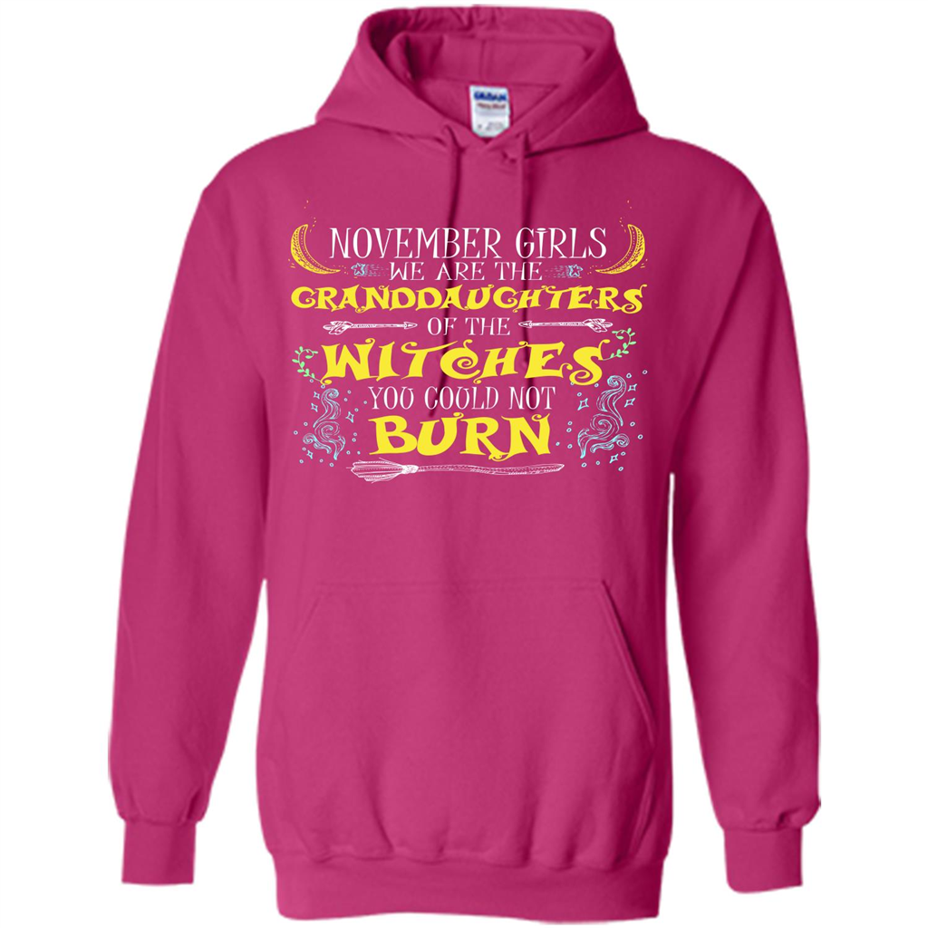 Halloween T-shirt November Girls T-shirt Heliconia