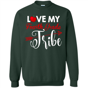 Love My Fourth Grade Tribe T-shirt School Day T-shirt