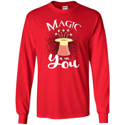 Magic Is In You T-shirt Red