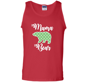 Women's Mama Bear T-Shirt | Mama Bear Polka Dot Shirt shirt