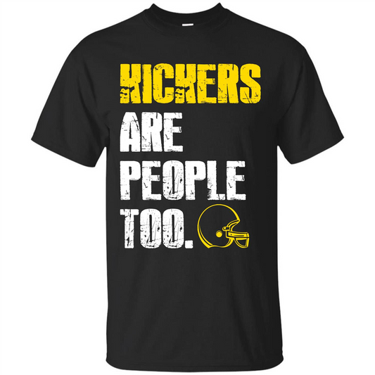 Kickers T-shirt Kickers Are People Too T-shirt Black