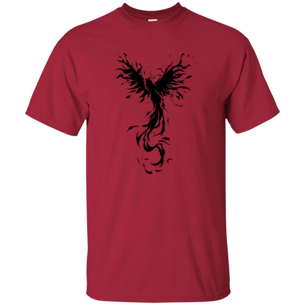 Black Phoenix T-shirt Cardinal