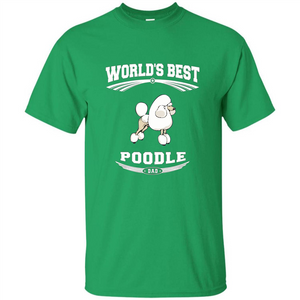 World's Best Poodle Dog T-shirt