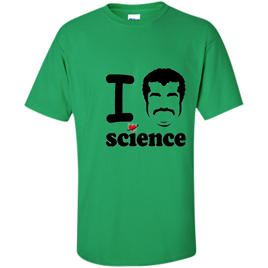 I Love Science T-Shirt Irish Green