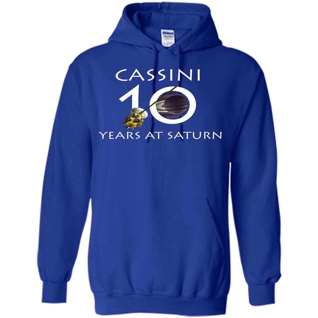 Cassini Grand Finale T-shirt Cassini 10 Years At Saturn T-shirt Royal