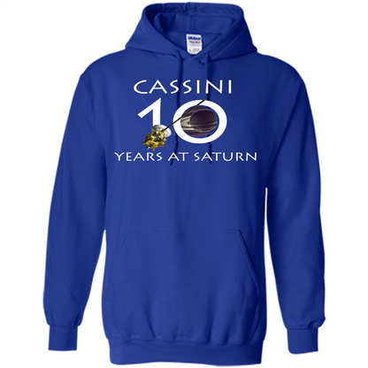 Cassini Grand Finale T-shirt Cassini 10 Years At Saturn T-shirt Royal
