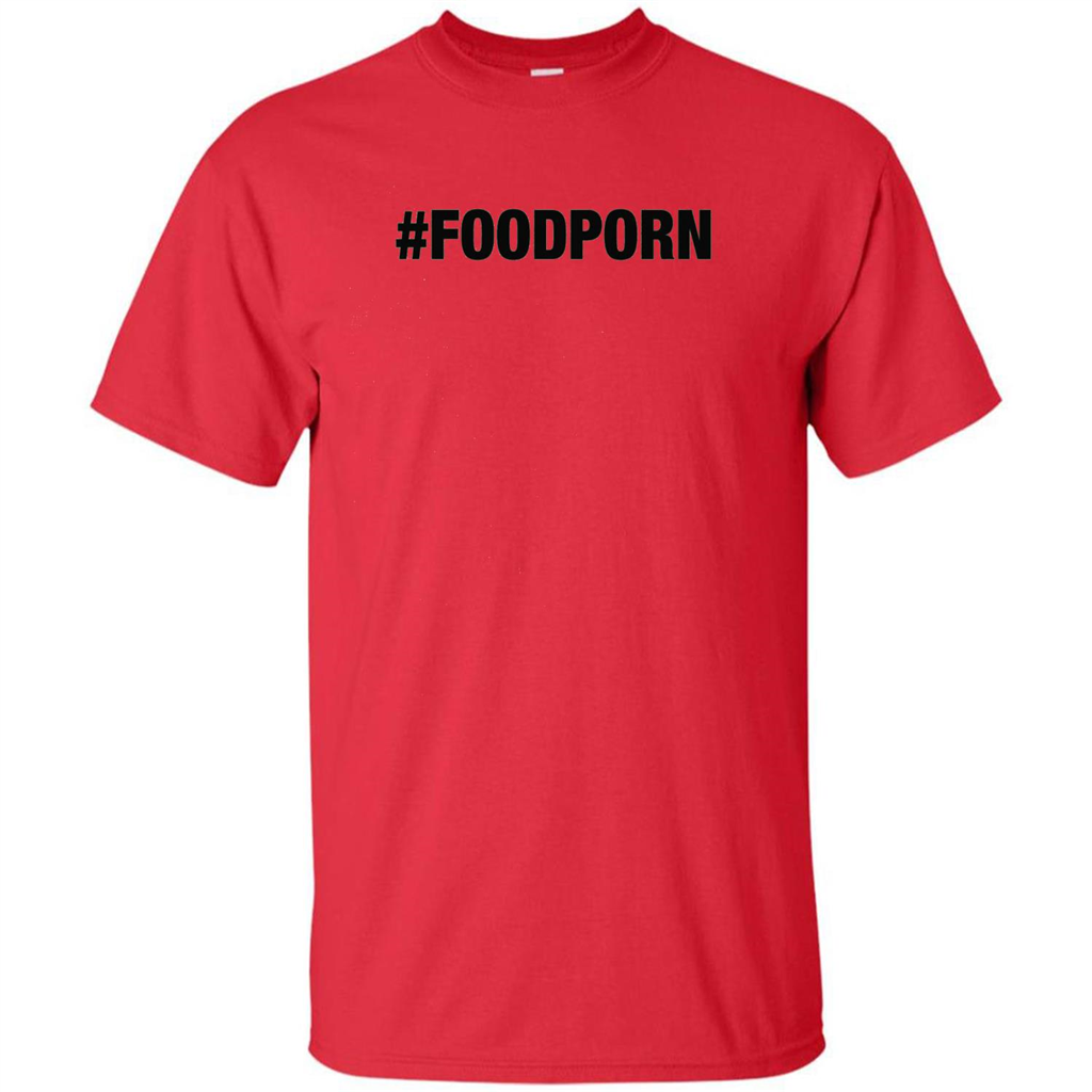 Foodporn T-shirt Red