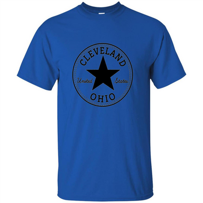 Cleveland Ohio T-shirt United States T-shirt Royal