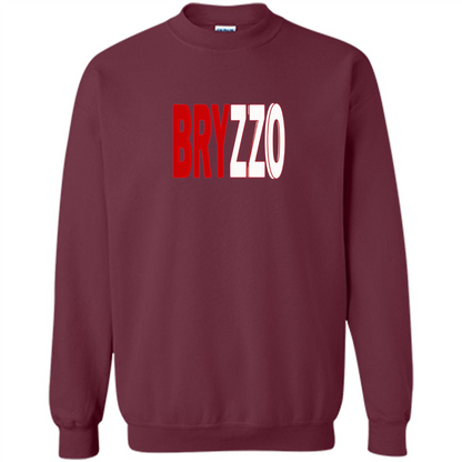 Bryzzo Bryant and Rizzo Funny Baseball T-shirt Maroon