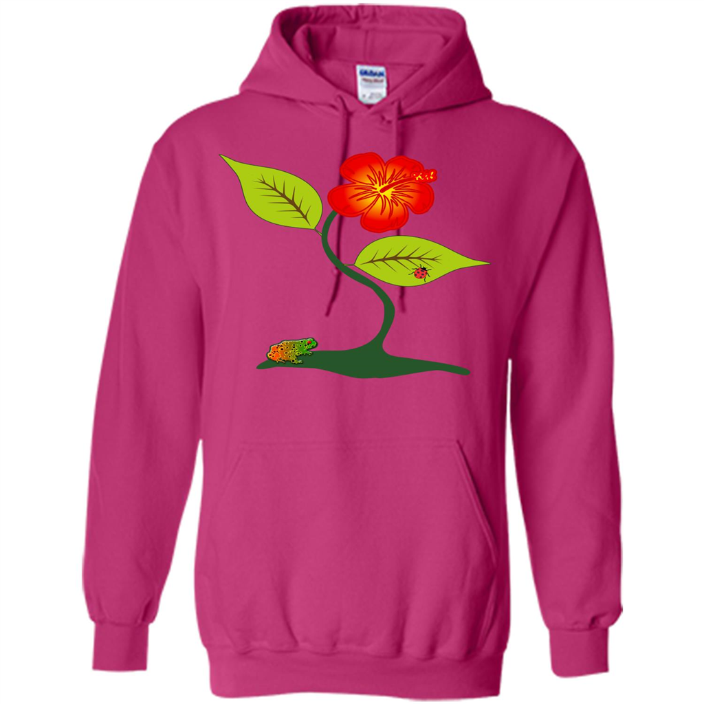 Plant And Flower T-Shirt Heliconia