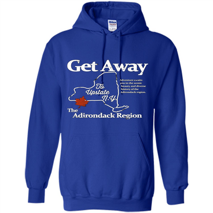 Get Away To Upstate New York T-shirt Royal