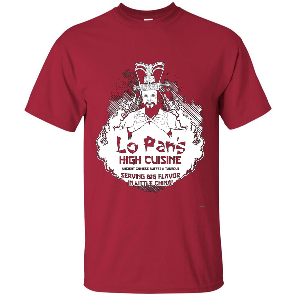 Lo Pan's High Cuisine T-shirt Cardinal