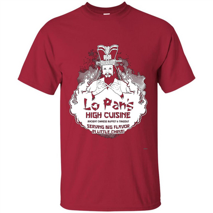 Lo Pan's High Cuisine T-shirt Cardinal