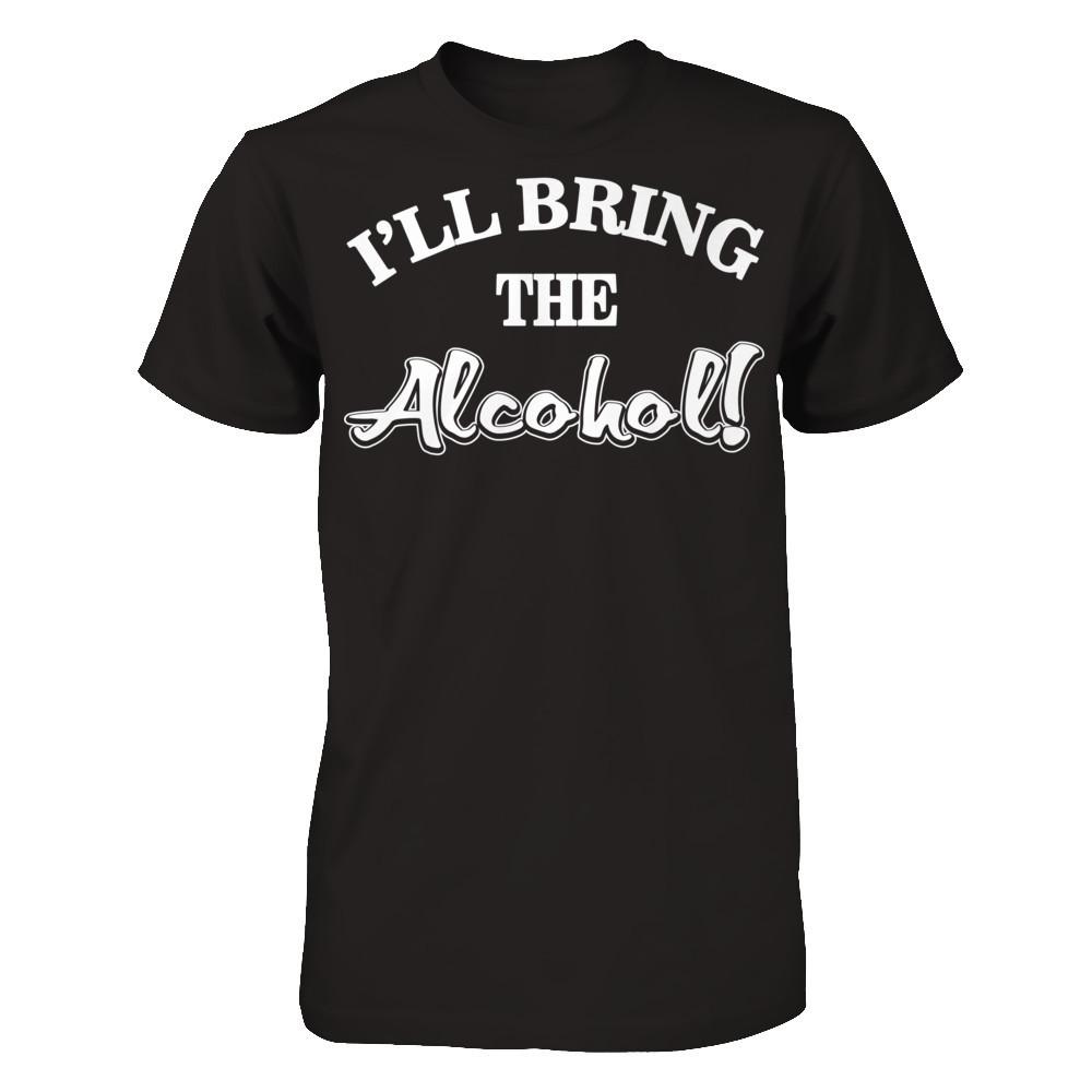 I'll Bring The Alcohol T-shirt Gildan - Short Sleeve Tee Black