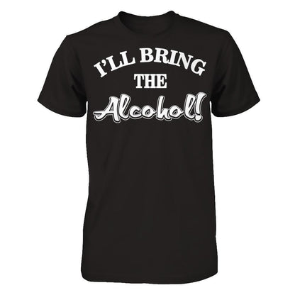 I'll Bring The Alcohol T-shirt Gildan - Short Sleeve Tee Black