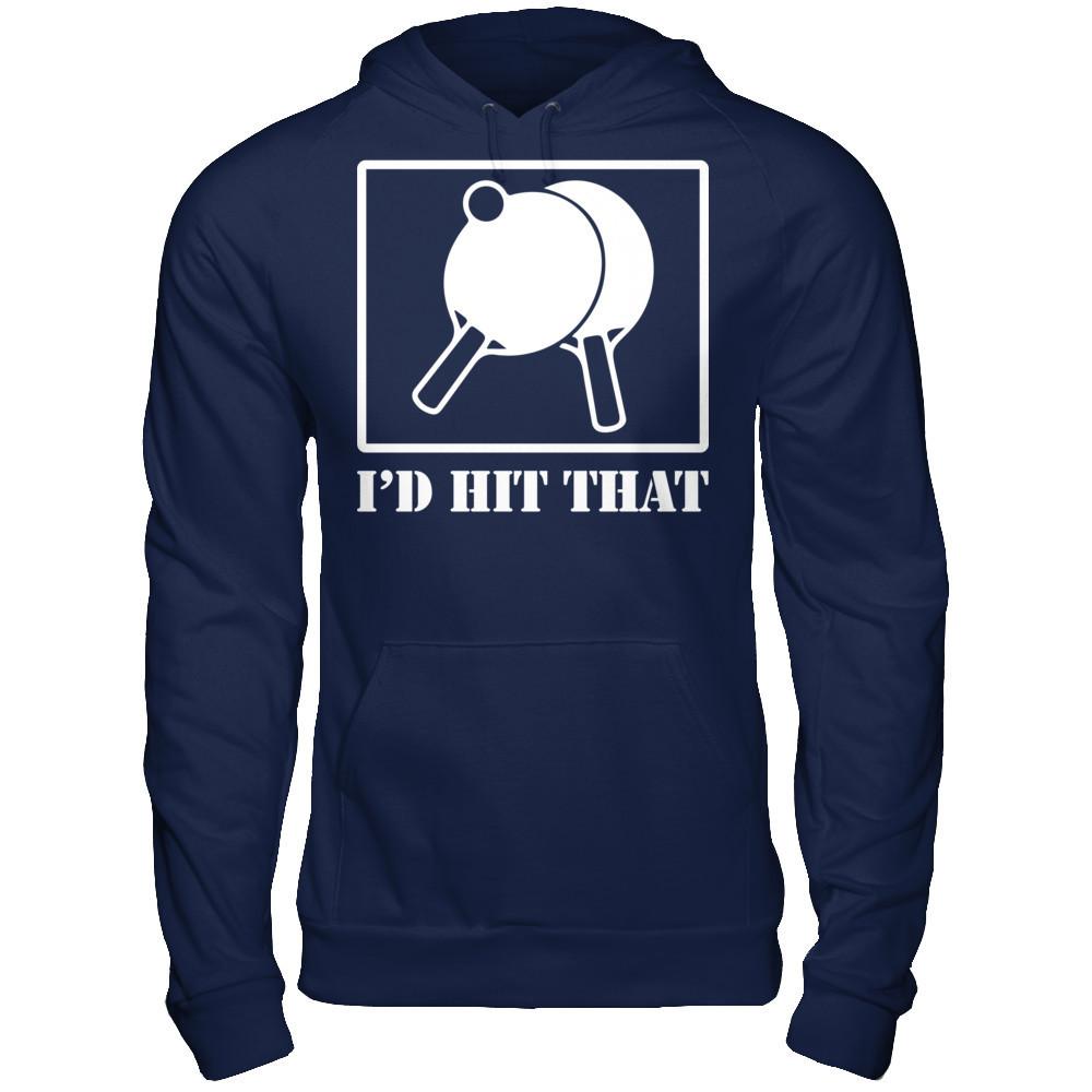 Table Tennis - I'd Hit That Gildan - Pullover Hoodie Navy