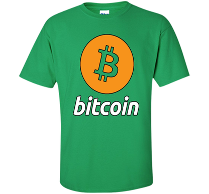 Bitcoin Logo Cryptocurrency BTC T-shirt Irish Green
