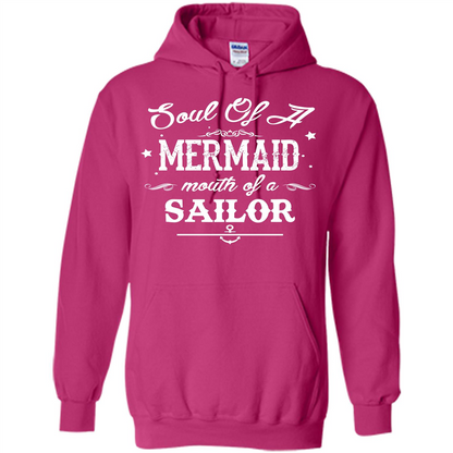 Soul Of A Mermaid Mouth Of A Sailor T-shirt Heliconia