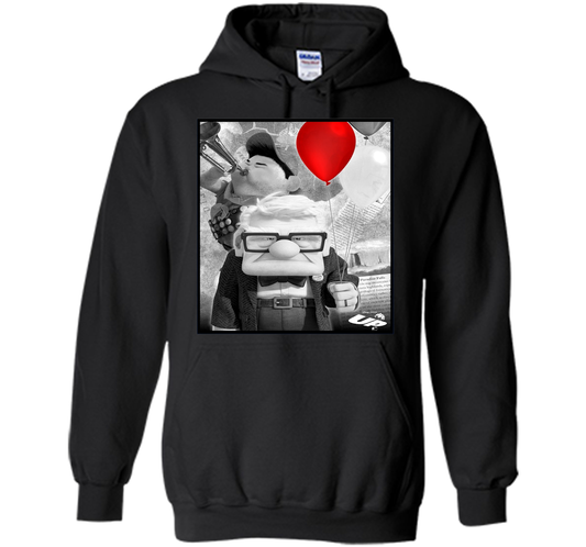 Disney Pixar UP Carl Russell T-shirt, disney pixar shirts, up shirts, up tshirts, up fan shirts, carl shirts, love carl shirts, love carl russell shirts, russell fan shirts Black