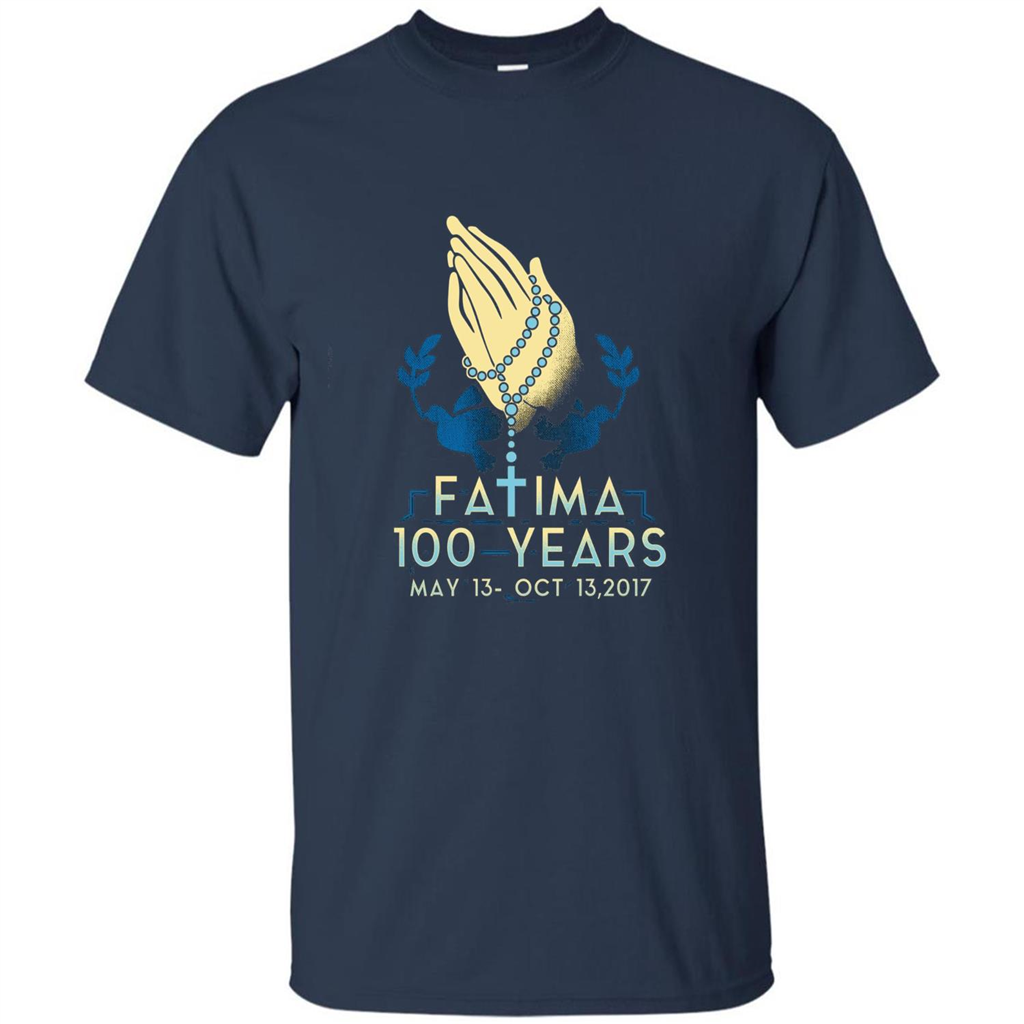 Fatima 100 Years T-shirt Navy