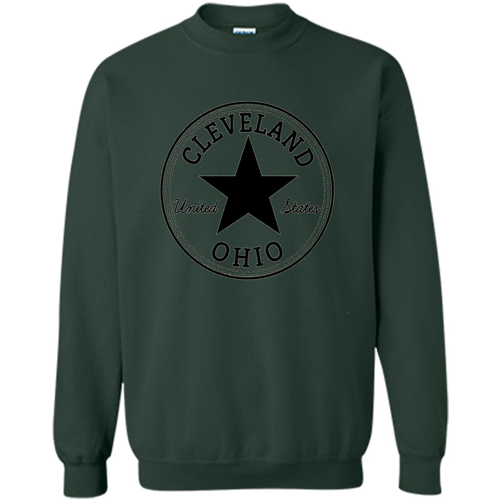 Cleveland Ohio T-shirt United States T-shirt Forest Green