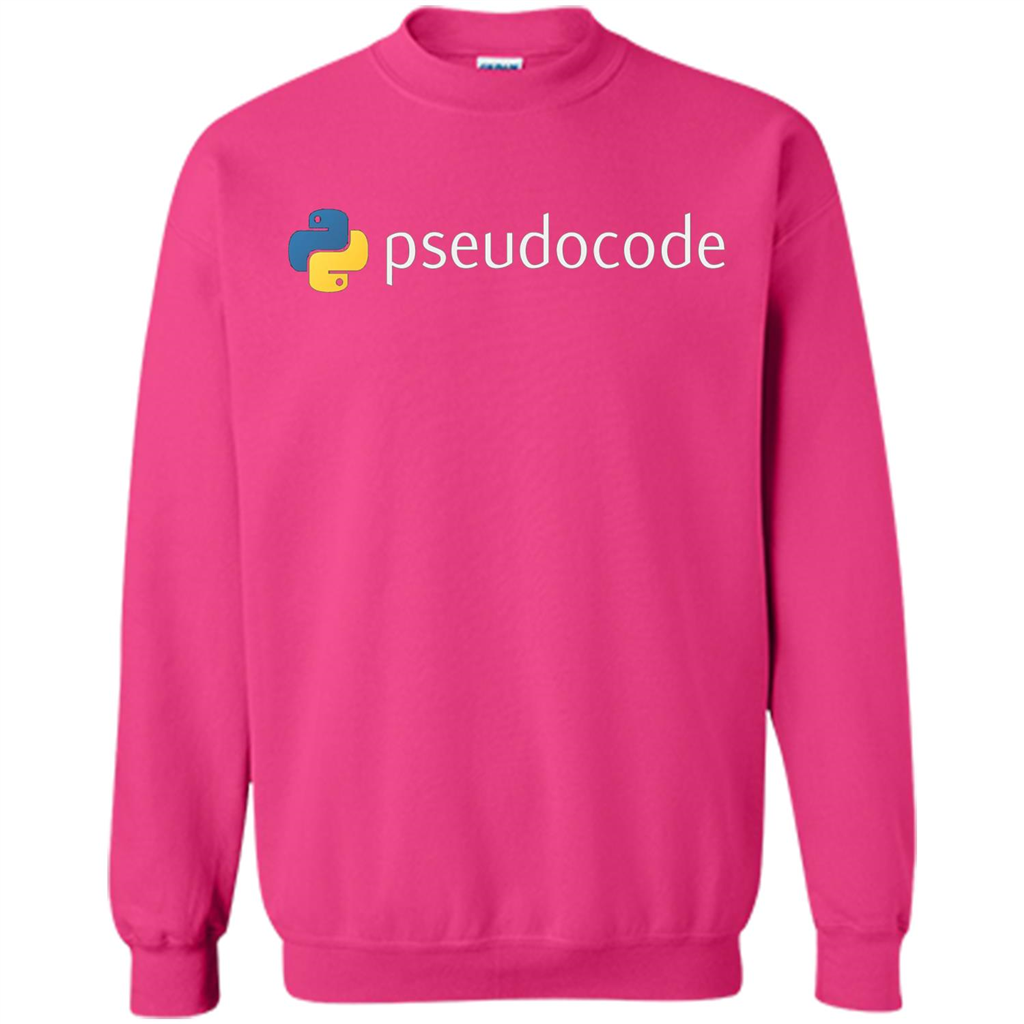 Funny Python Programming Pseudocode T-shirt Heliconia