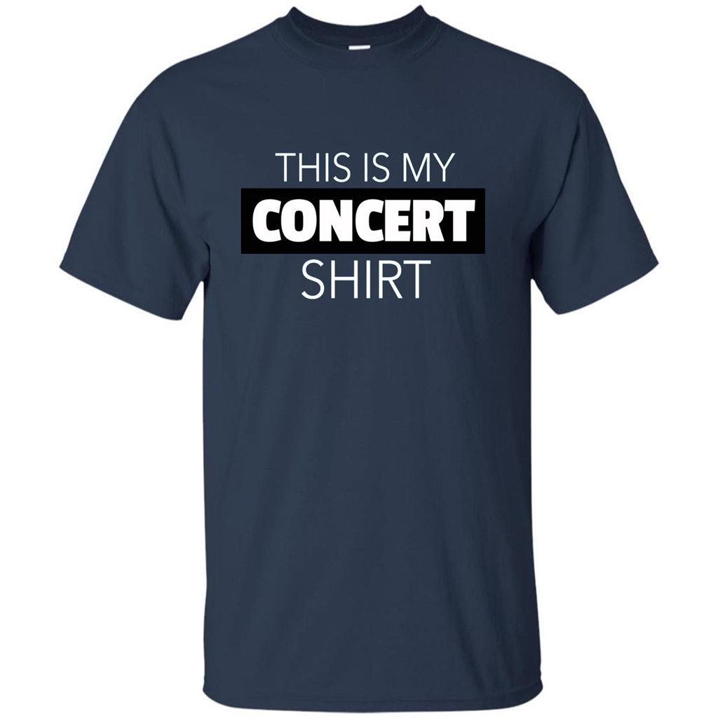 This is My Concert T-shirt Funny Music Festival T-shirt Navy