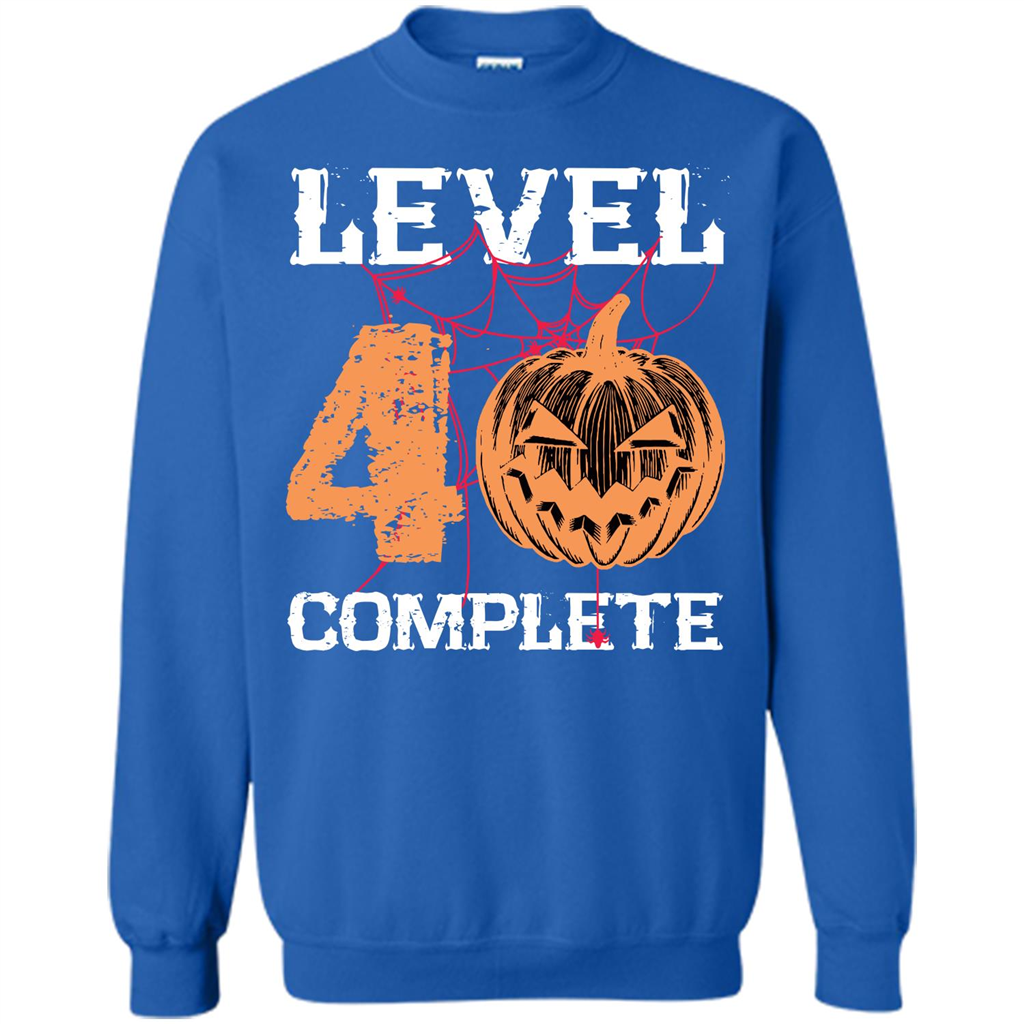 Halloween T-shirt Level 40 Complete Royal