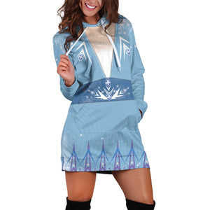 Frozen 2 - Elsa Cosplay 3D Hoodie Dress