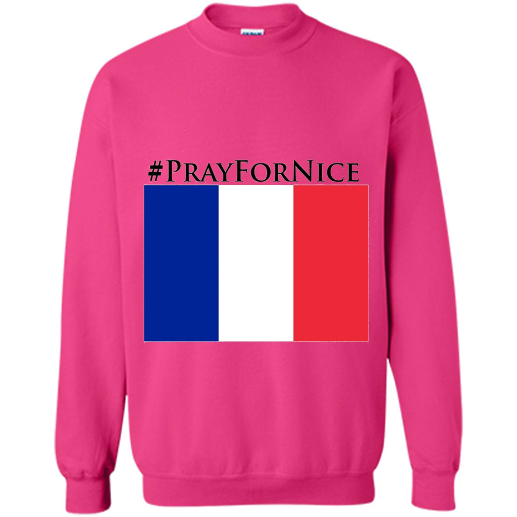 Pray For Nice T-shirt Heliconia