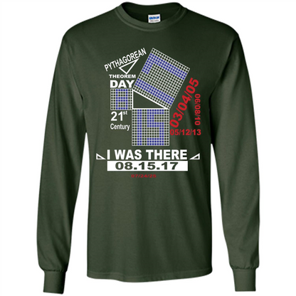 Pythagorean Theorem day T-shirt Forest Green