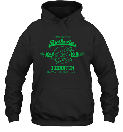 Property Of Slytherin Quidditch Harry Potter Hoodie Hoodie Black