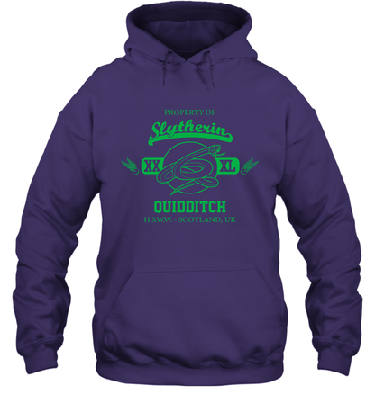 Property Of Slytherin Quidditch Harry Potter Hoodie Hoodie Purple