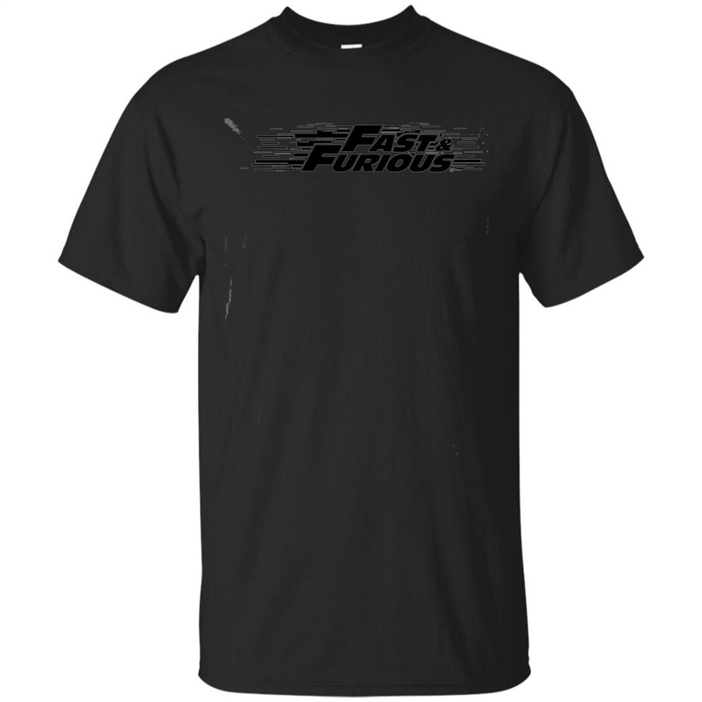 Movie T-shirt Fast And Furious Black