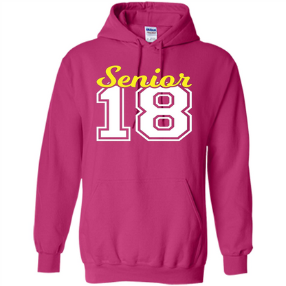 Senior Class of 2018 Jersey Style T-shirt Heliconia