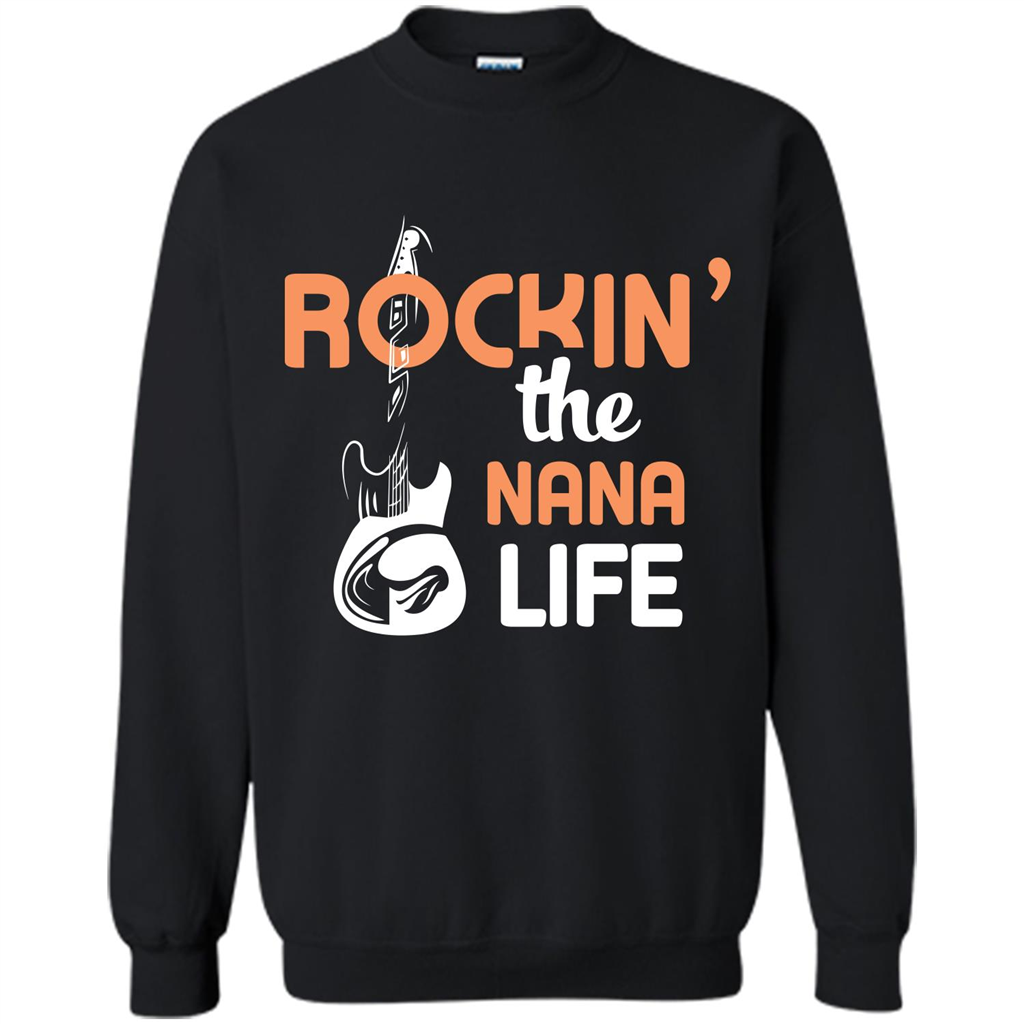 Nana T-shirt Rockin’ The Nana Life Black