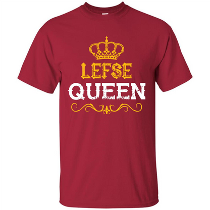 Norsland T-shirt Lefse Queen T-shirt Cardinal