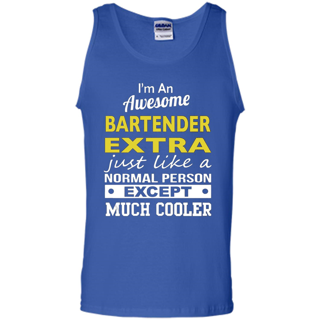 I'm An Awesome Bartender Extra T-Shirt Royal