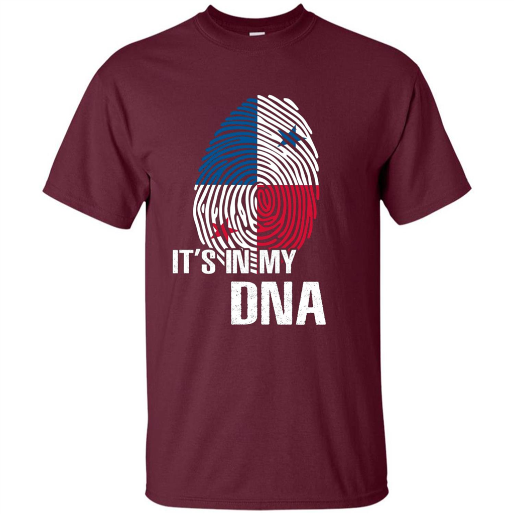 Panama In My DNA T-Shirt Panamanian Pride T-shirt Maroon
