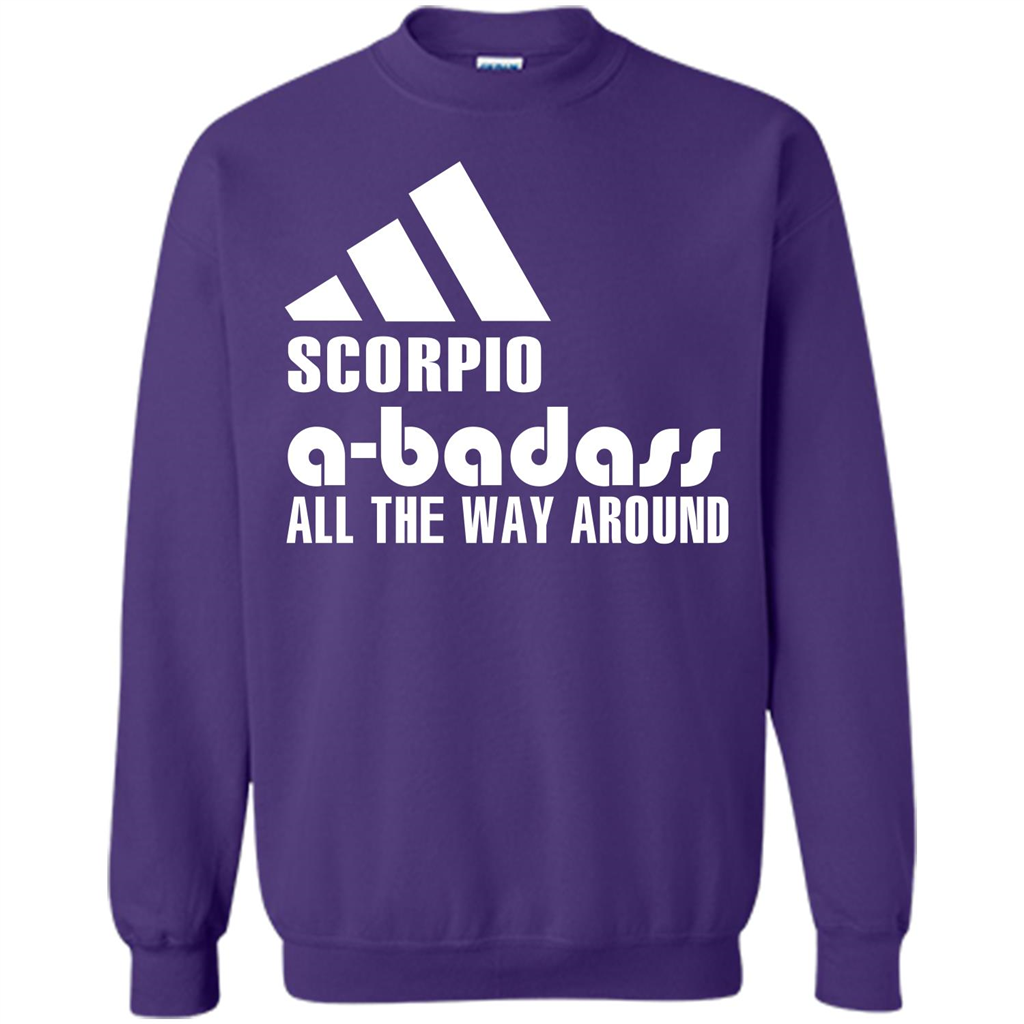 Scorpio A-Badass All The Way Around T-shirt Orange