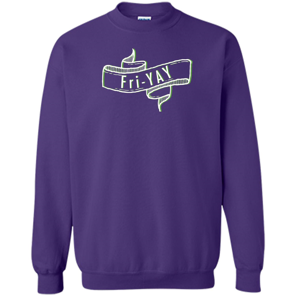 Fri-Yay - Friday T-shirt Purple