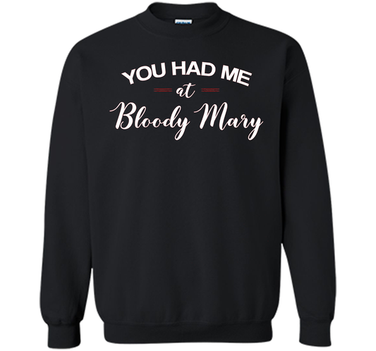 Funny Bloody Mary T-shirt Sunday Brunch T-shirt Black