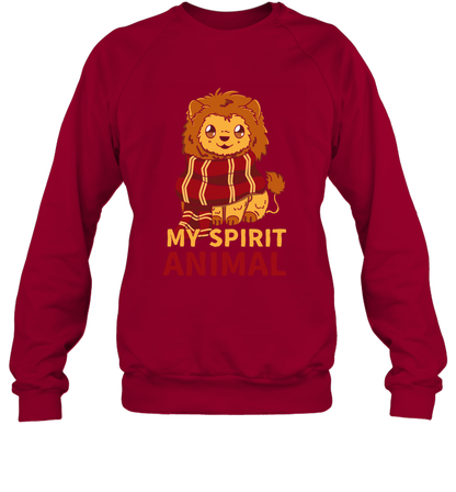 Gryffindor - My Spirit Animal Harry Potter Sweatshirt Sweatshirt Cardinal Red